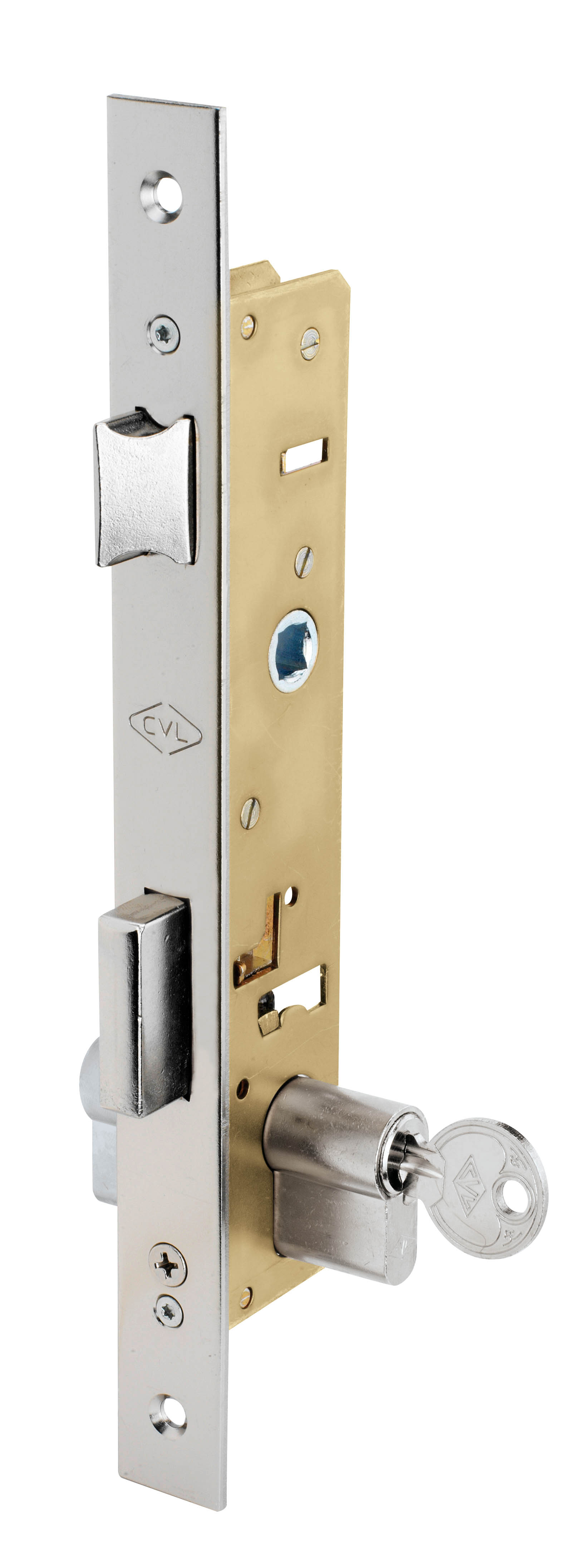 Cerradura de embutir CVL 184 para puerta de aluminio