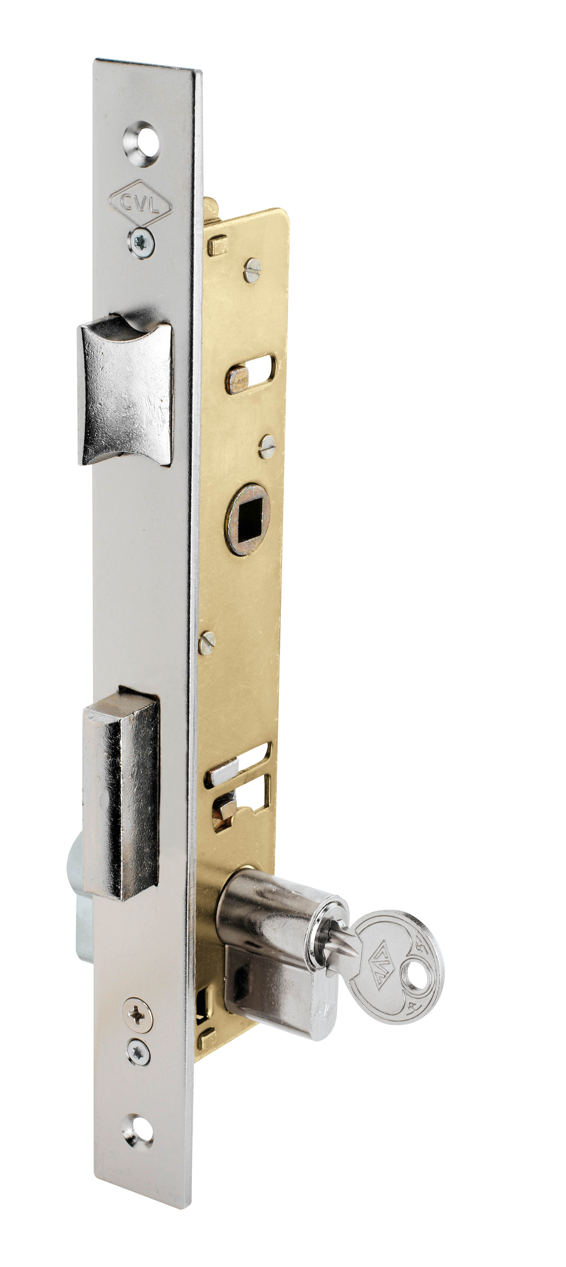 Cerradura de embutir CVL 1984 para puerta metálica