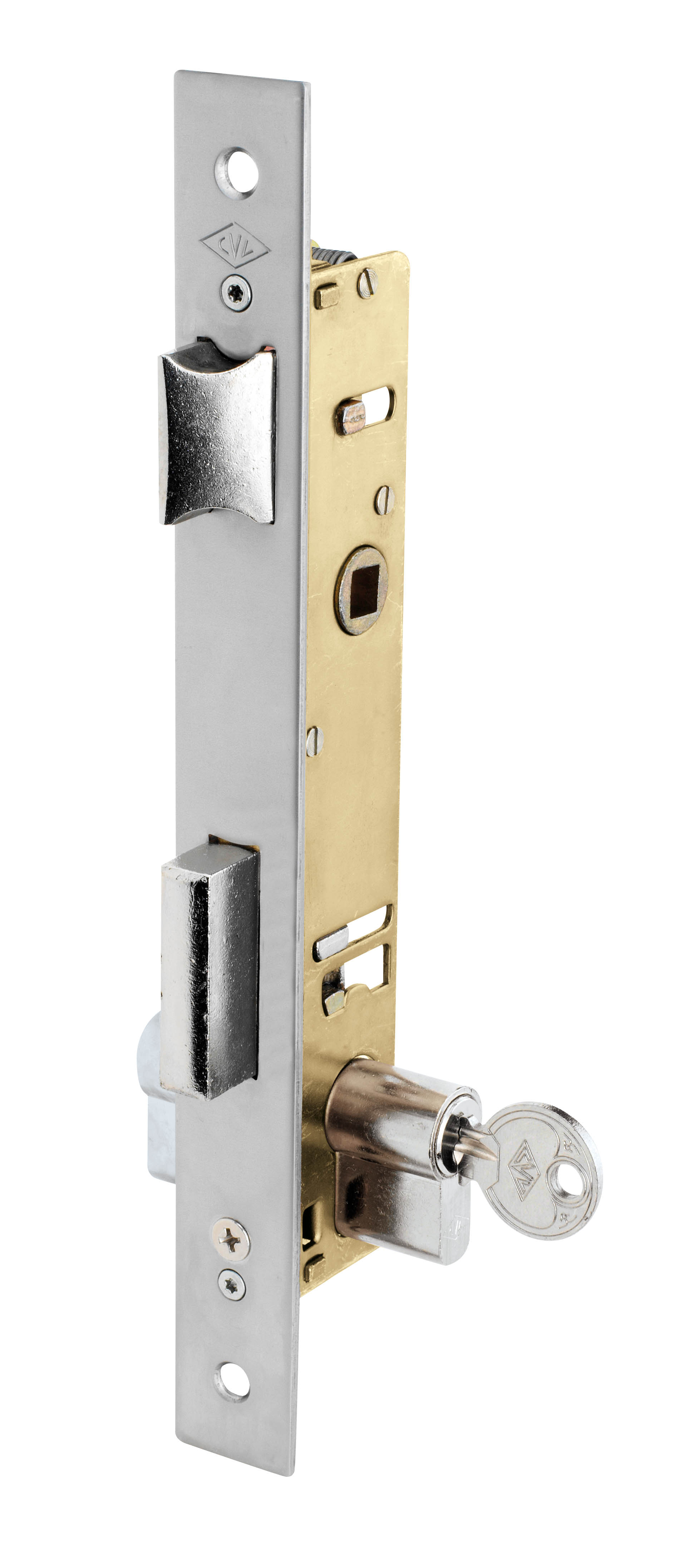 Cerradura de embutir CVL 1995 para puerta metálica