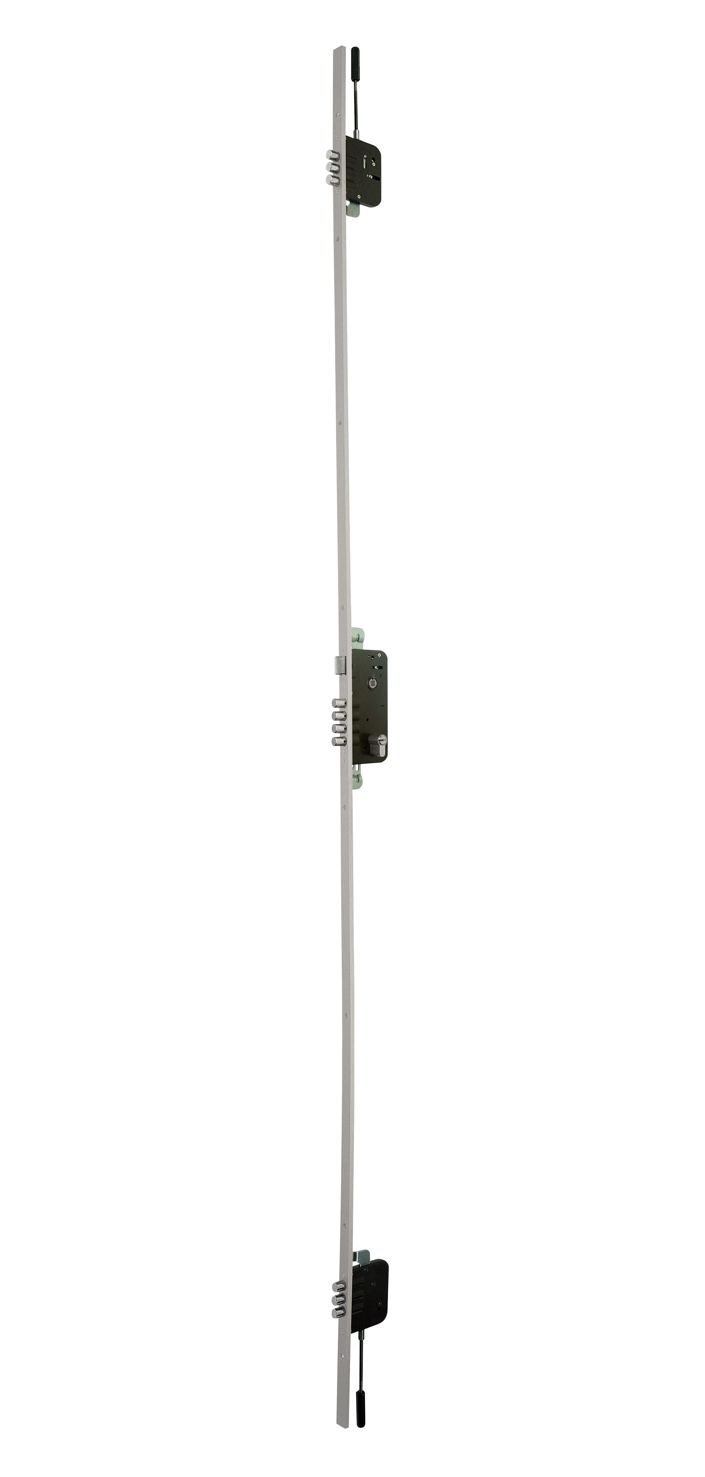 Cerradura de seguridad multipunto Yale 8920 en acabado níquel