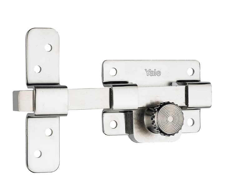 Cerrojo de sobreponer Yale serie 5 niquelado
