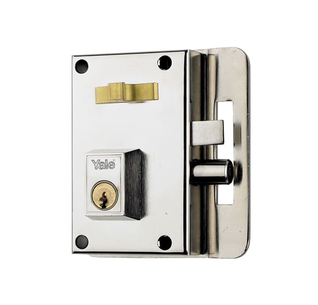 Cerradura de sobreponer antipalanca Yale 10